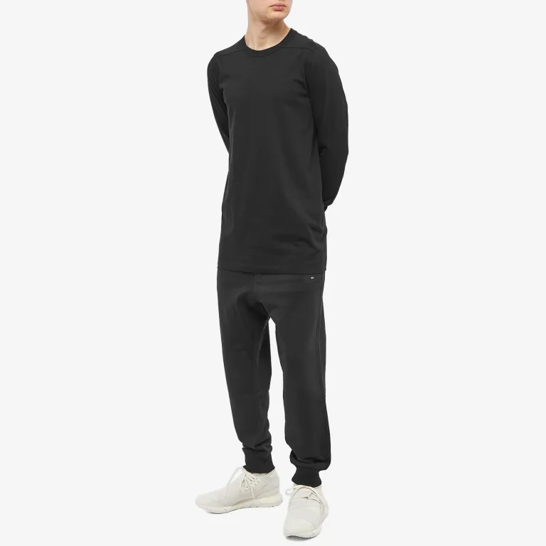 ADIDAS Y-3 CORE CUFFED LOGO JOGG PANTS 