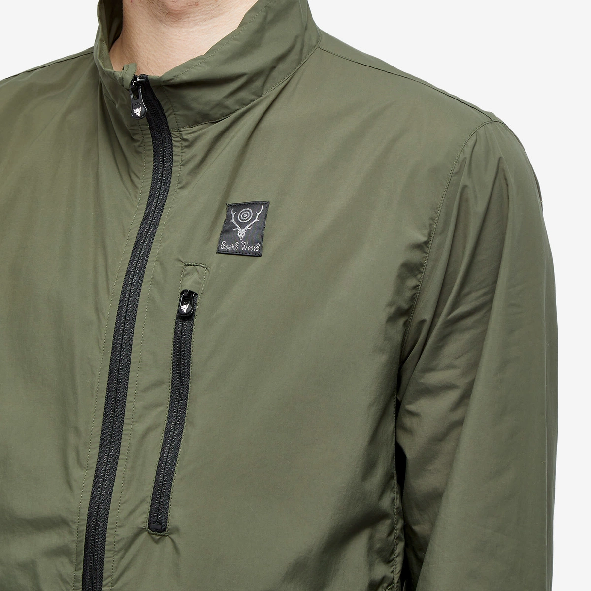 SOUTH2 WEST8 PACKABLE PARKA - NYLON TYPEWRITER - GREEN