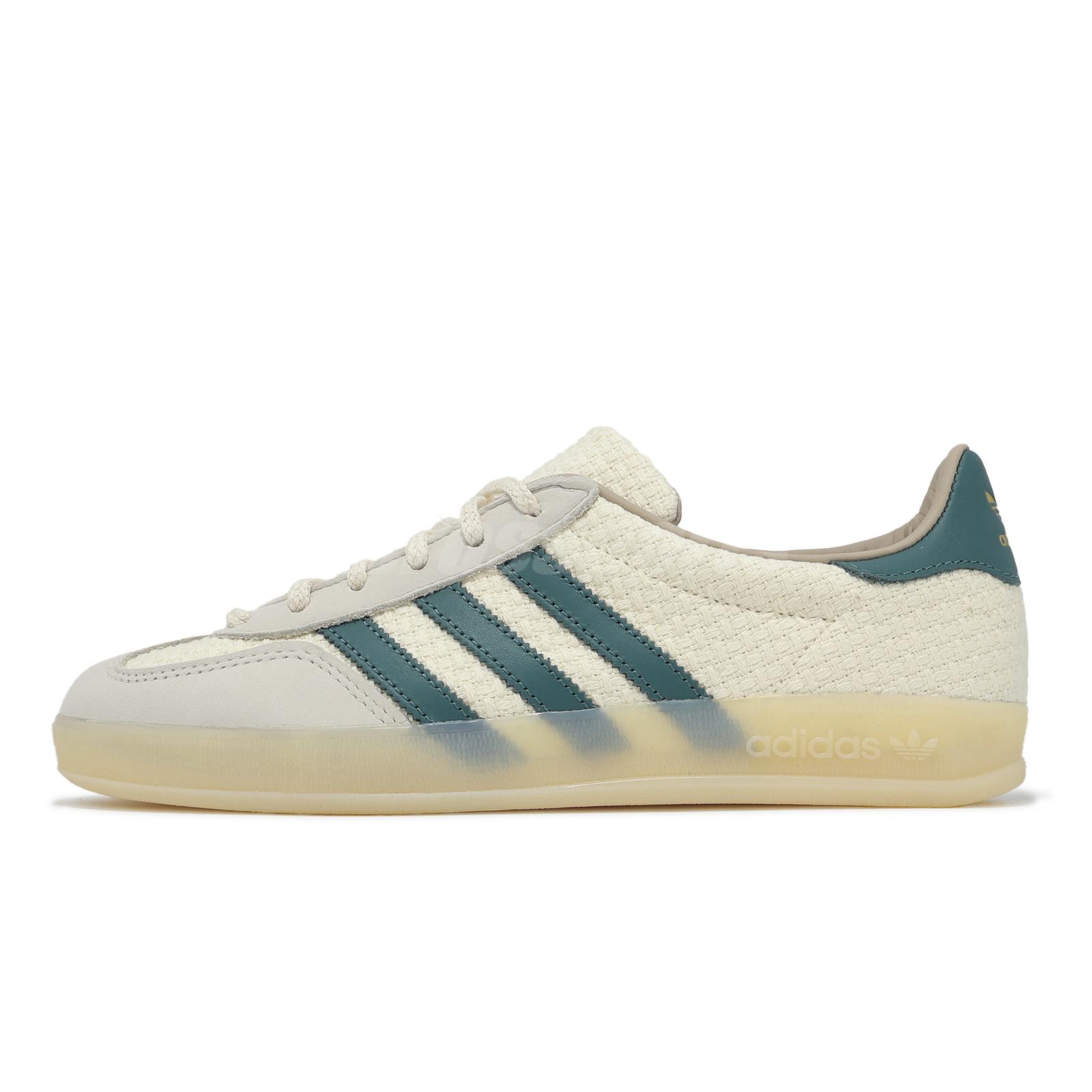 ADIDAS ORIGINALS GAZELLE INDOOR - CREAM WHITE/PRELOVED TEAL/WONDER WHITE