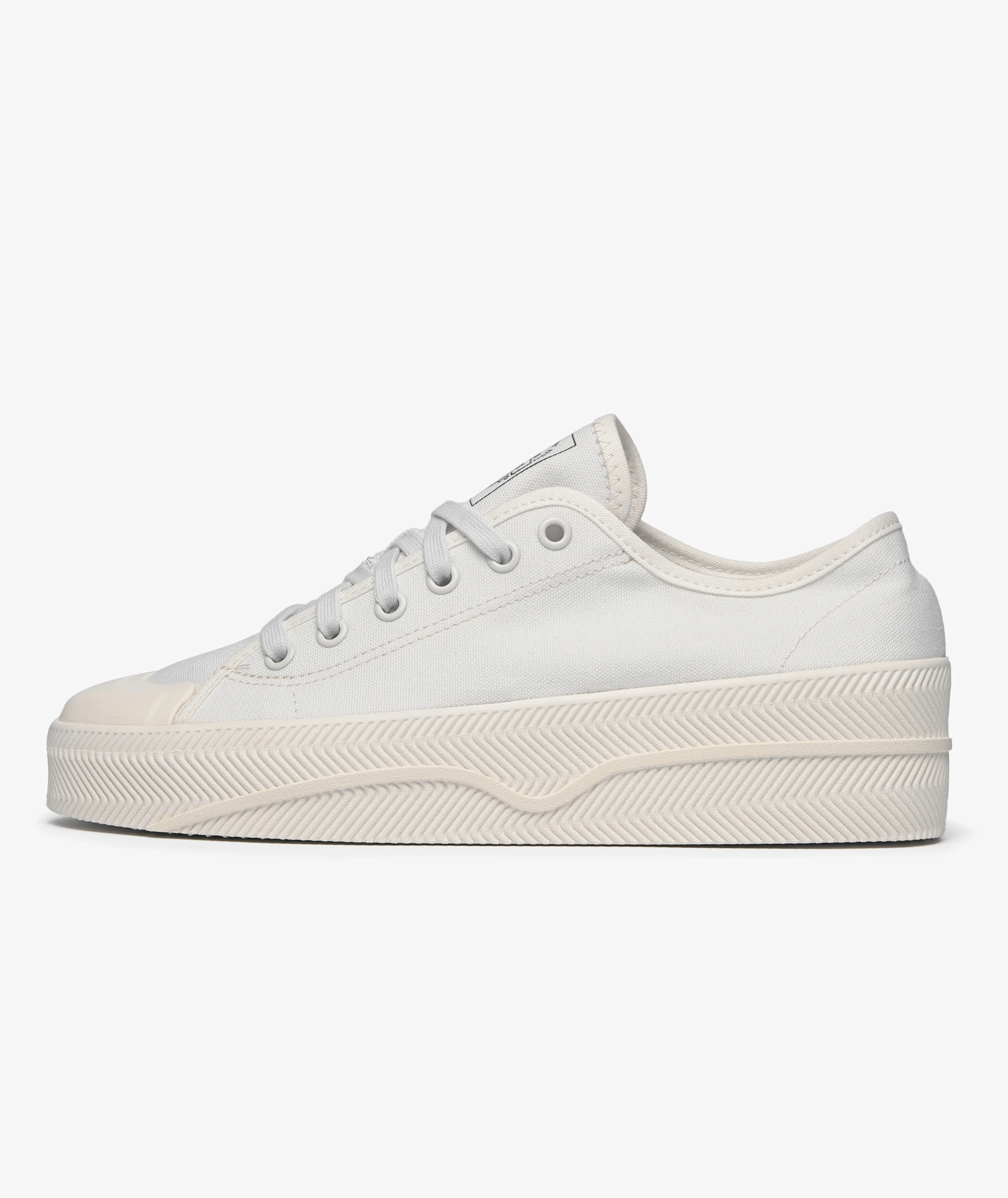 ADIDAS ORIGINALS NIZZA 2 LO TRAINERS - WHITE