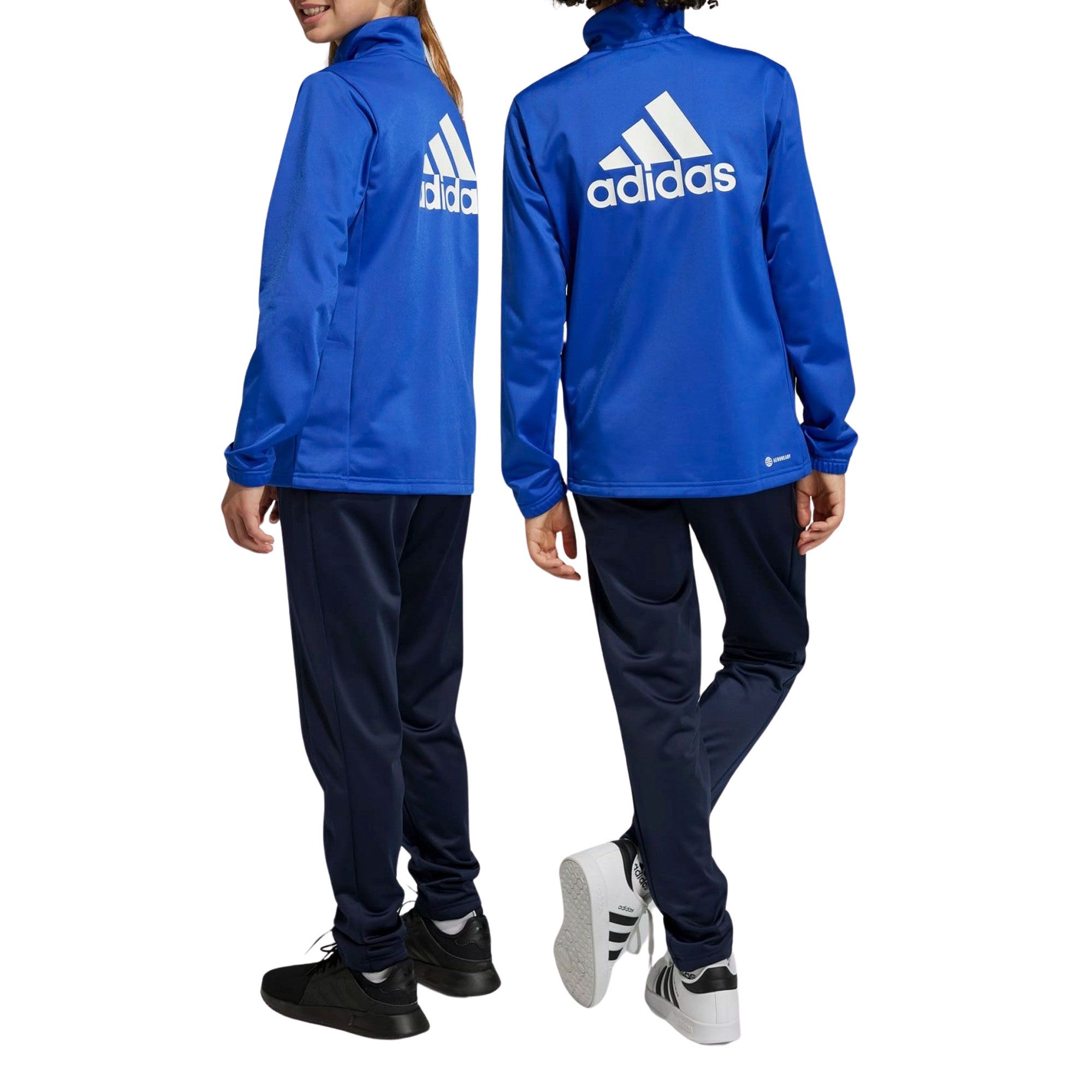 ADIDAS JUNIOR FULL SUIT U BL TS SELUBL/WHI