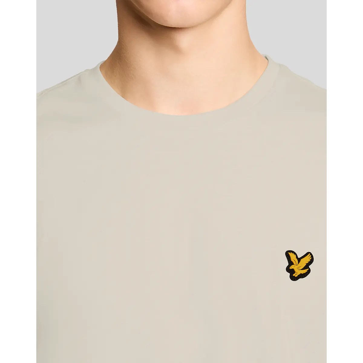 LYLE & SCOTT SPORTS SHORT SLEEVE T-SHIRT - WHITECAP GREY