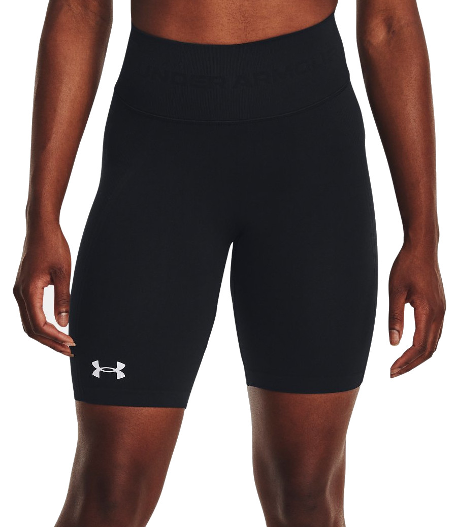 UNDER ARMOUR UA TRAIN SEAMLESS SHORT - BLACK / WHITE