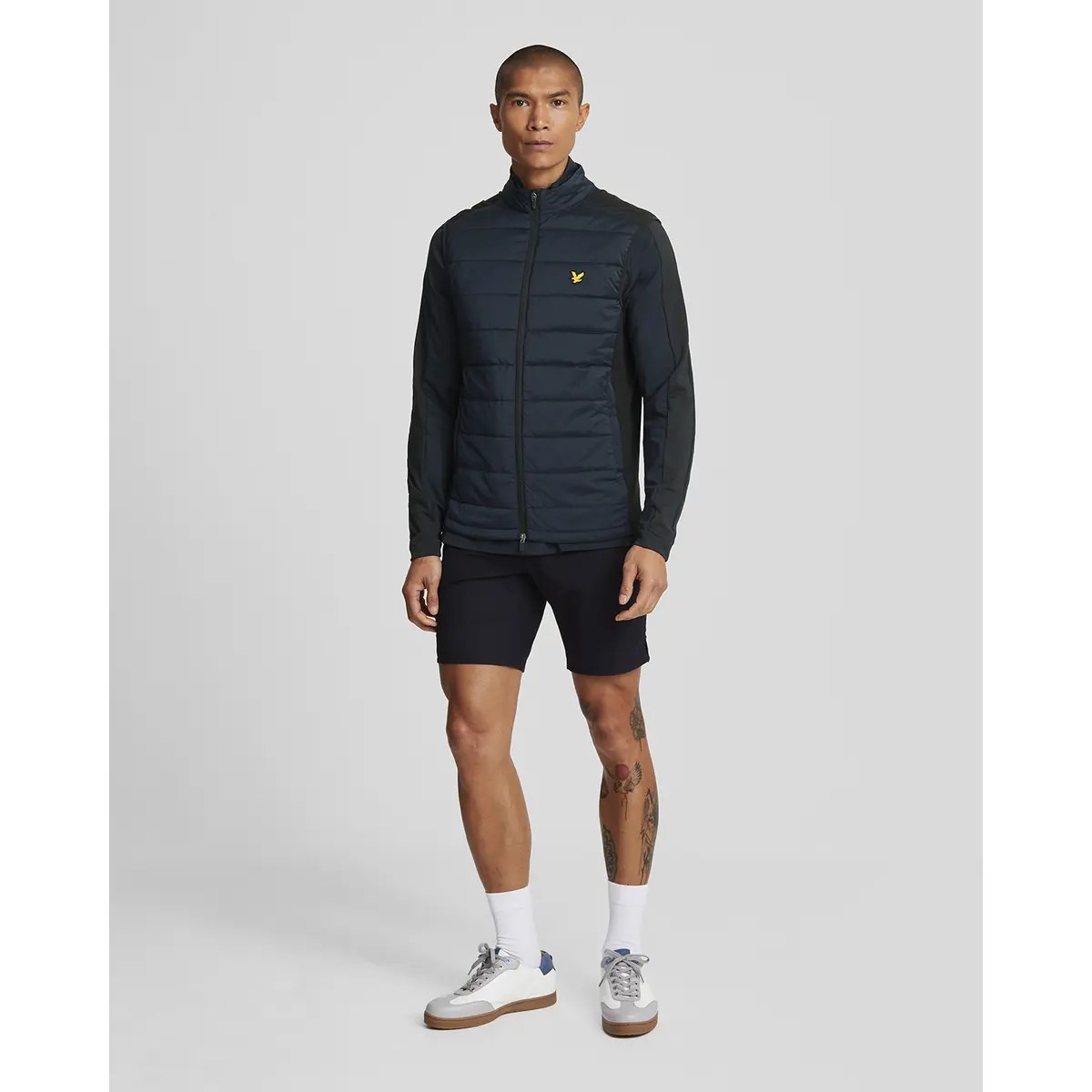 LYLE & SCOTT WADDED GOLF GILET - DARK NAVY
