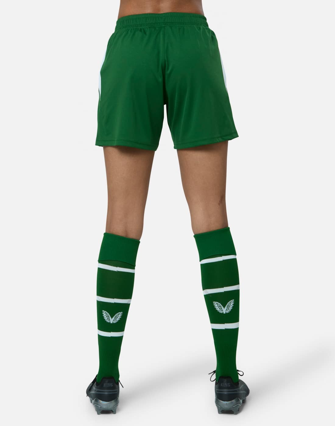 CASTORE HOME SHORT WOMENS - FORMAL GARDEN/CASTORE WHITE IRELAND FOOTBALL