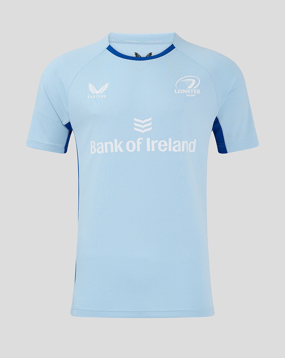 CASTORE LEINSTER PRO PLAYERS SHORT SLEEVE TEE - CERULEAN/ SURF THE WEB