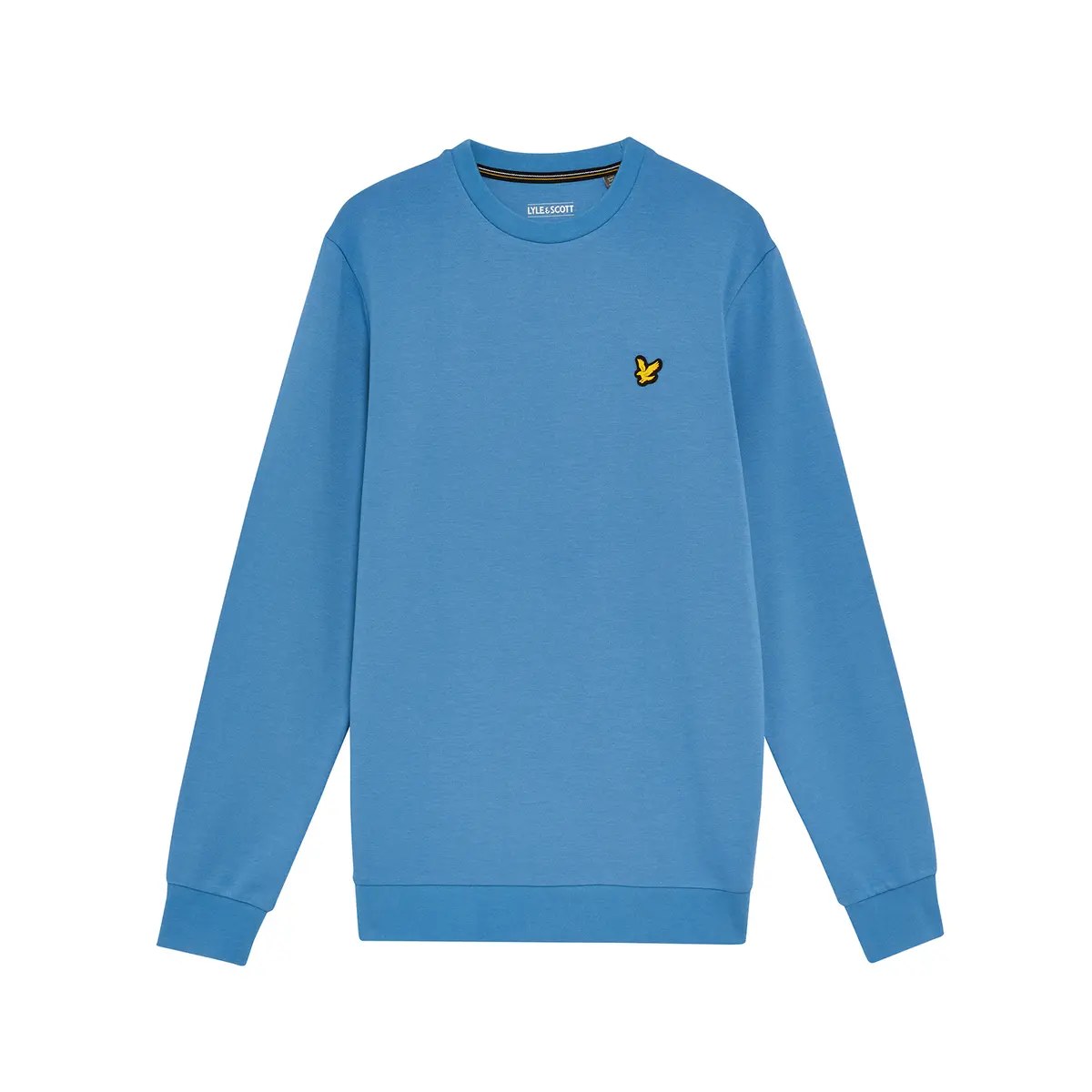 LYLE & SCOTT CREW NECK FLY FLEECE - PARISIAN BLUE
