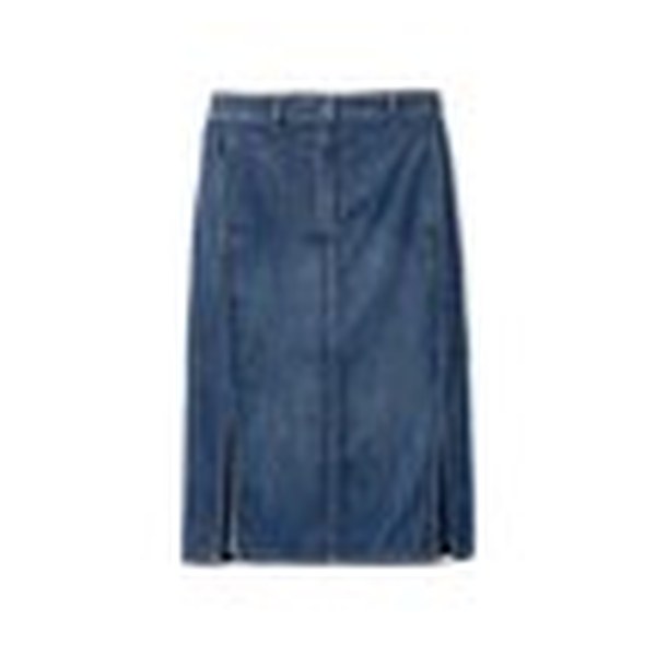 LANVIN DENIM PENCIL SKIRT - MEDIUM BLUE