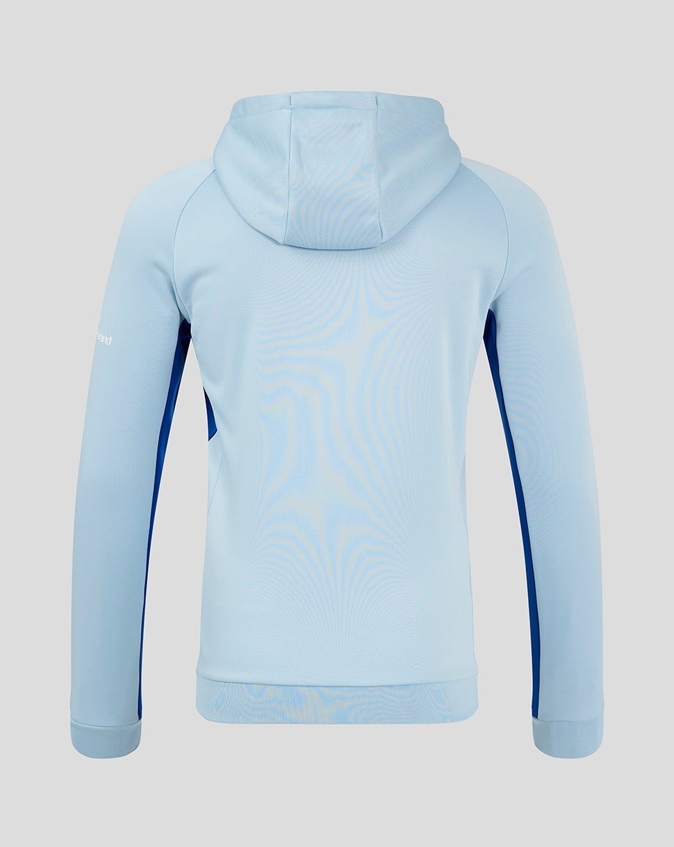 CASTORE LEINSTER PRO PLAYERS FZ HOODY - CERULEAN/ SURF THE WEB