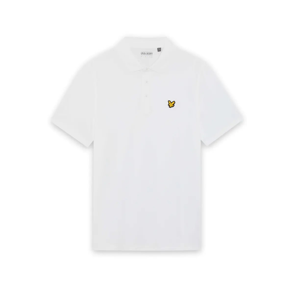 LYLE & SCOTT GOLF TOUR POLO SHIRT - WHITE