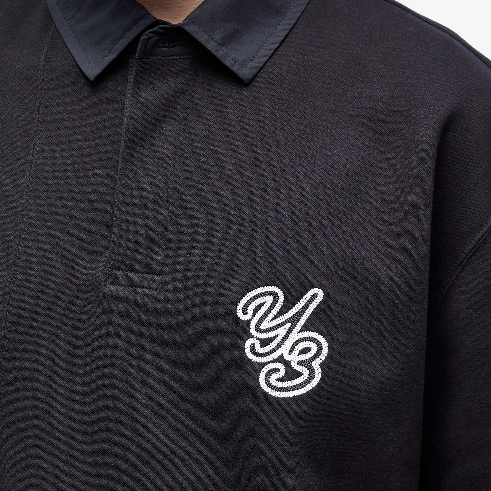 ADIDAS X Y-3 MENS RUGBY SHORT SLEEVE SHIRT 