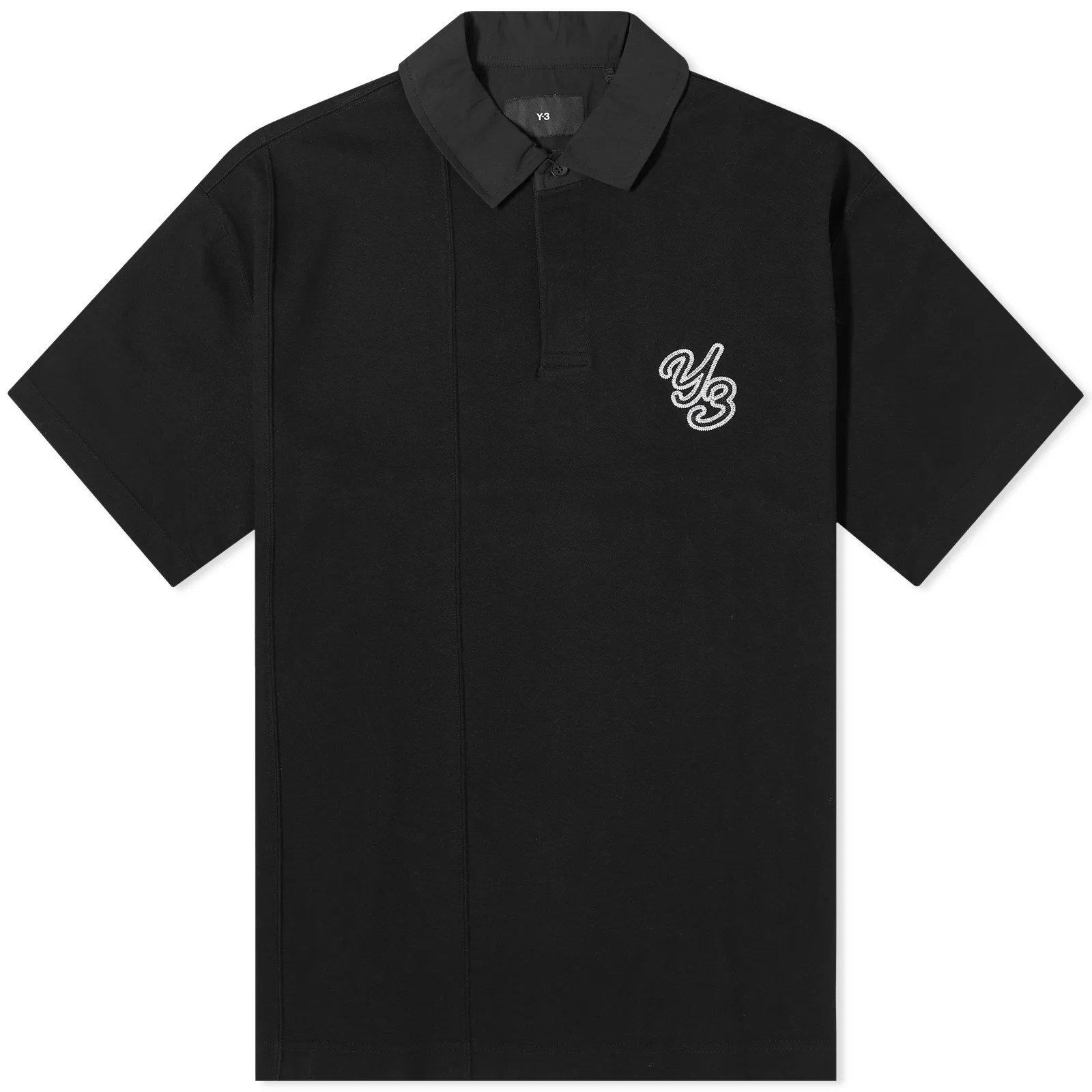 ADIDAS X Y-3 MENS RUGBY SHORT SLEEVE SHIRT