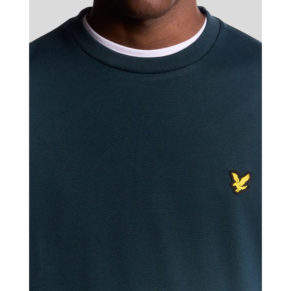 LYLE & SCOTT CREW NECK FLY FLEECE - DARK NAVY
