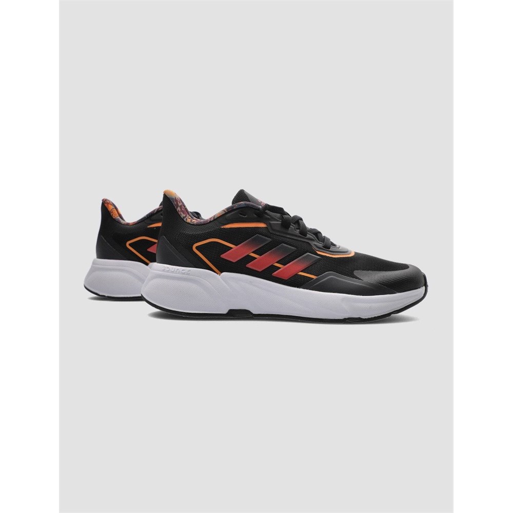 ADIDAS X9000L1 TRAINERS - CORE BLACK / SCARLET / BEAM ORANGE