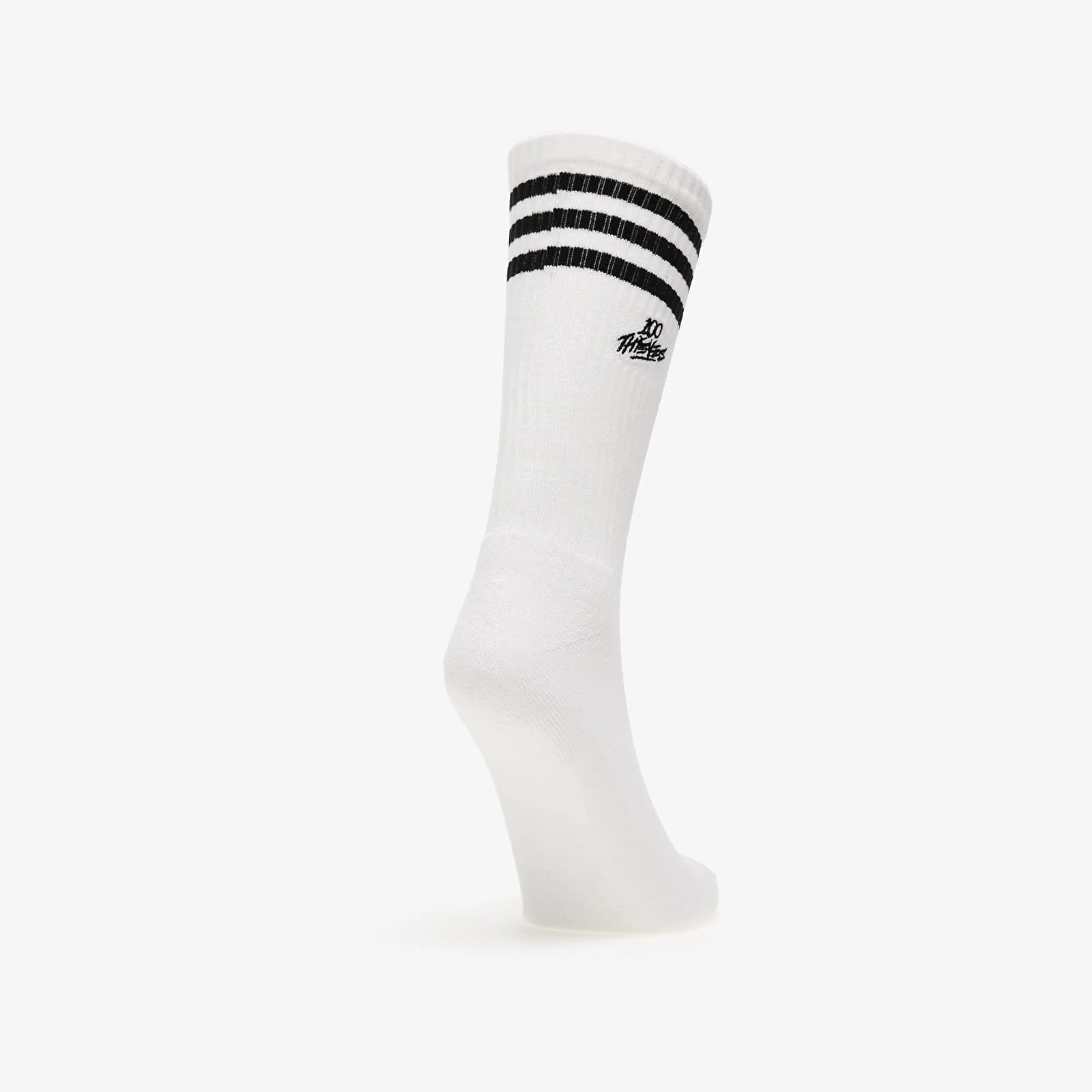 ADIDAS ORIGINALS X 100 THIEVES  SOCKS          WHITE/RED/BLK