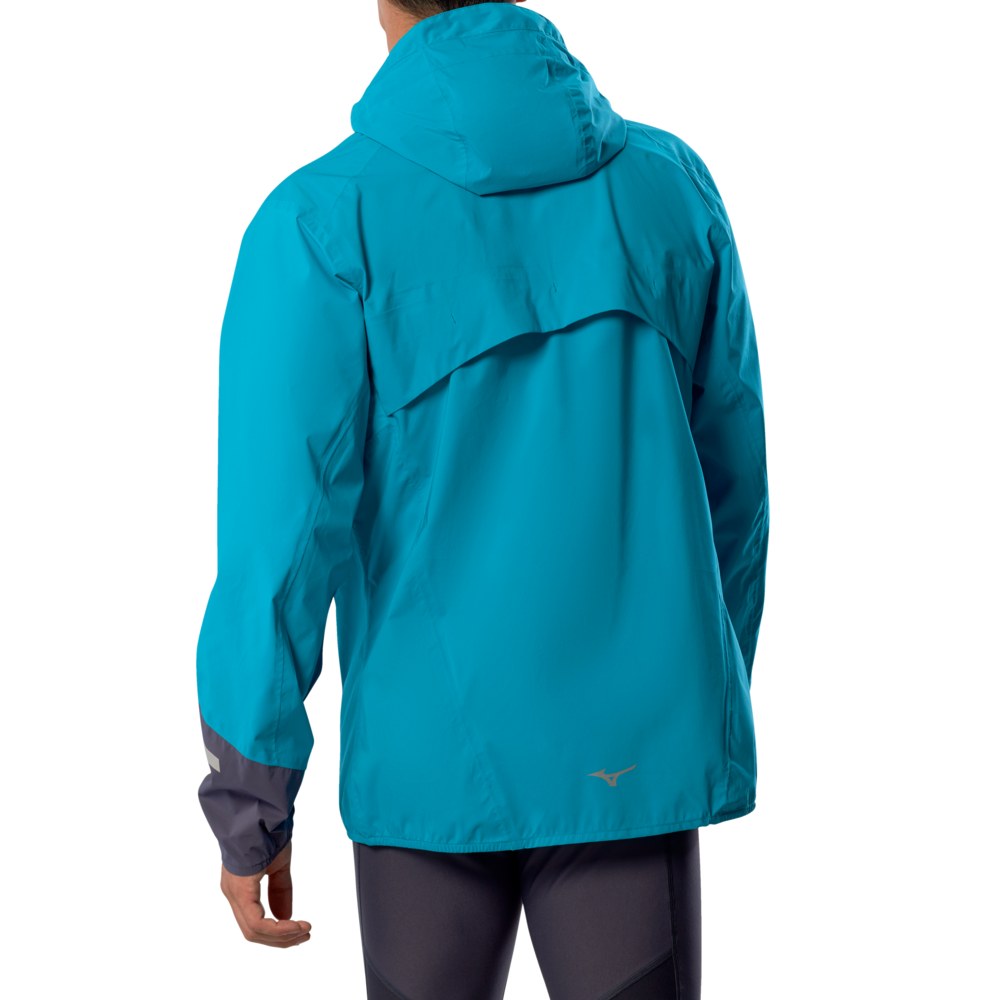 MIZUNO MENS WATERPROOF 20K ER JACKET - CAPRI BREEZE