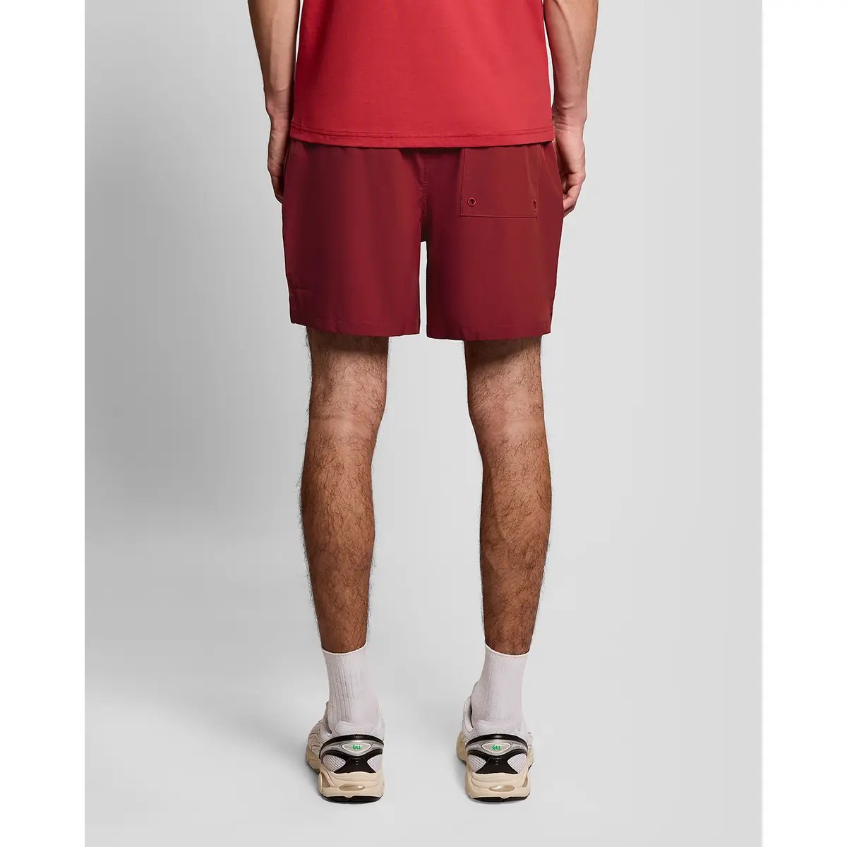 LYLE & SCOTT SPORTS SWIM SHORT - GARNET