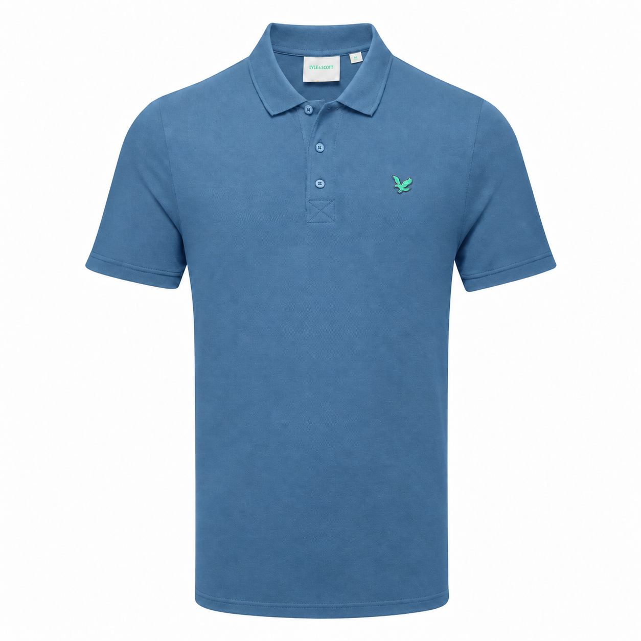 LYLE & SCOTT GOLF POLO SHIRT - OCEAN SKY