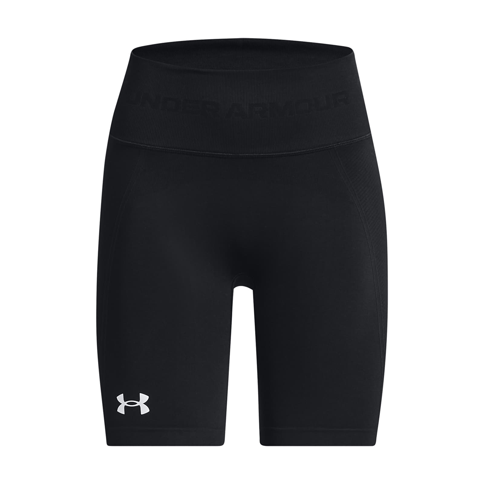 UNDER ARMOUR UA TRAIN SEAMLESS SHORT - BLACK / WHITE