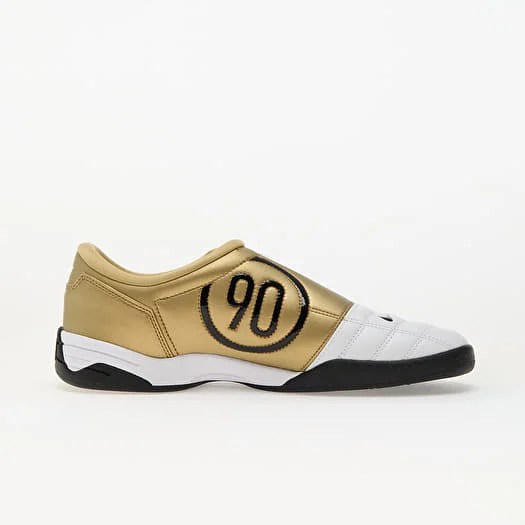 NIKE T90 SP TRAINERS  - WHITE/BLACK-METALLIC GOLD