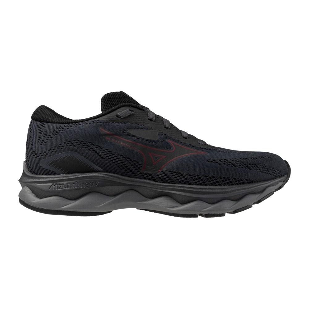 MIZUNO WAVE SERENE GTX WOMENS - EBONY/RUMBA RED/BLACK