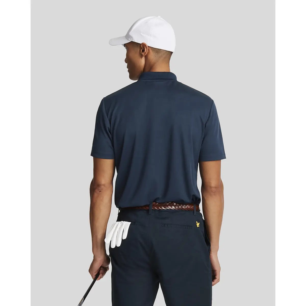 LYLE & SCOTT GOLF TECH POLO SHIRT - DARK NAVY