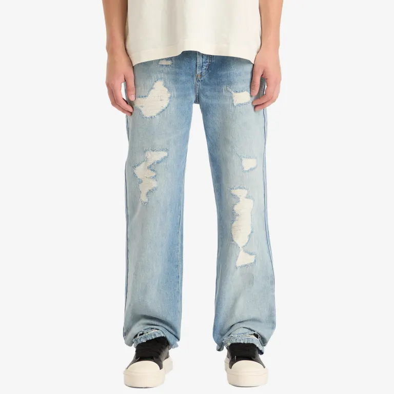 COLE BUXTON REPAIRED JEANS - BLUE