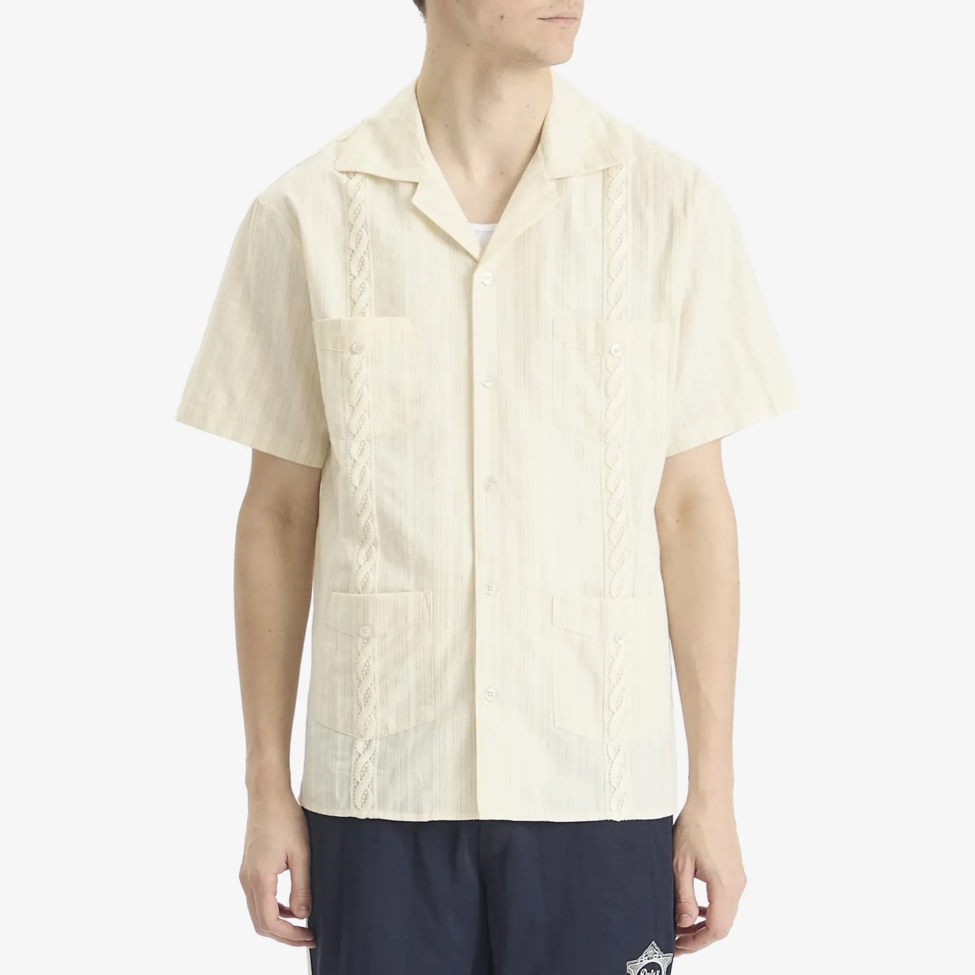 DROLE DE MONSIEUR LA CHEMISE CUBAINE - ECRU
