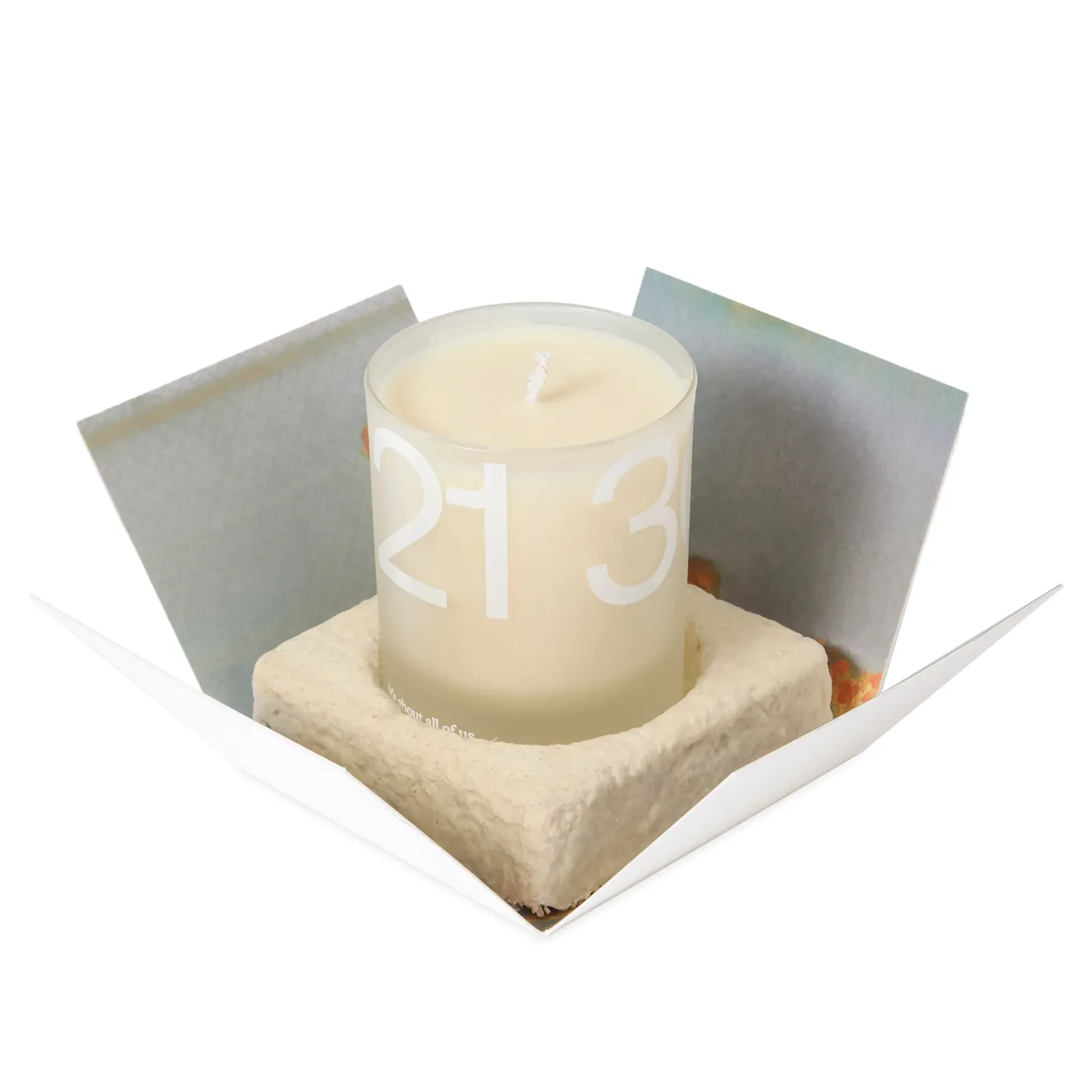 HAECKELS PEGWELL CANDLE - WHITE