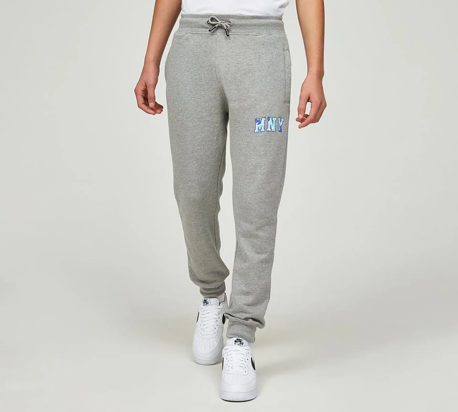 MONEY CAMO FILL JOGGER - GREY / BLUE MULTI