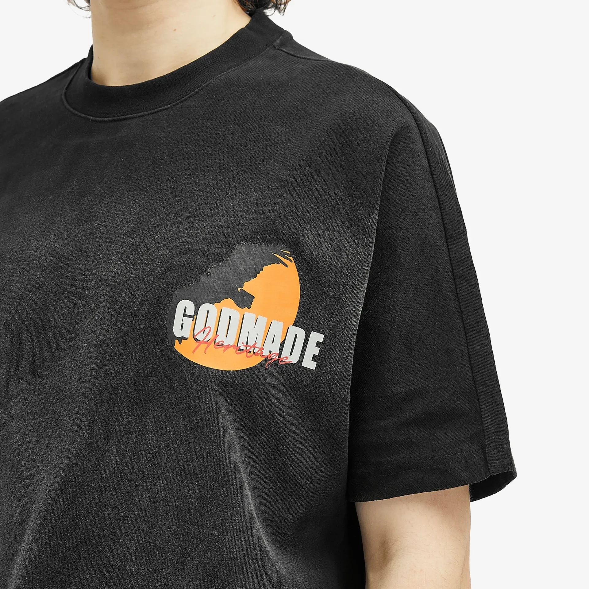 GODMADE HERITAGE TEE - BLACK