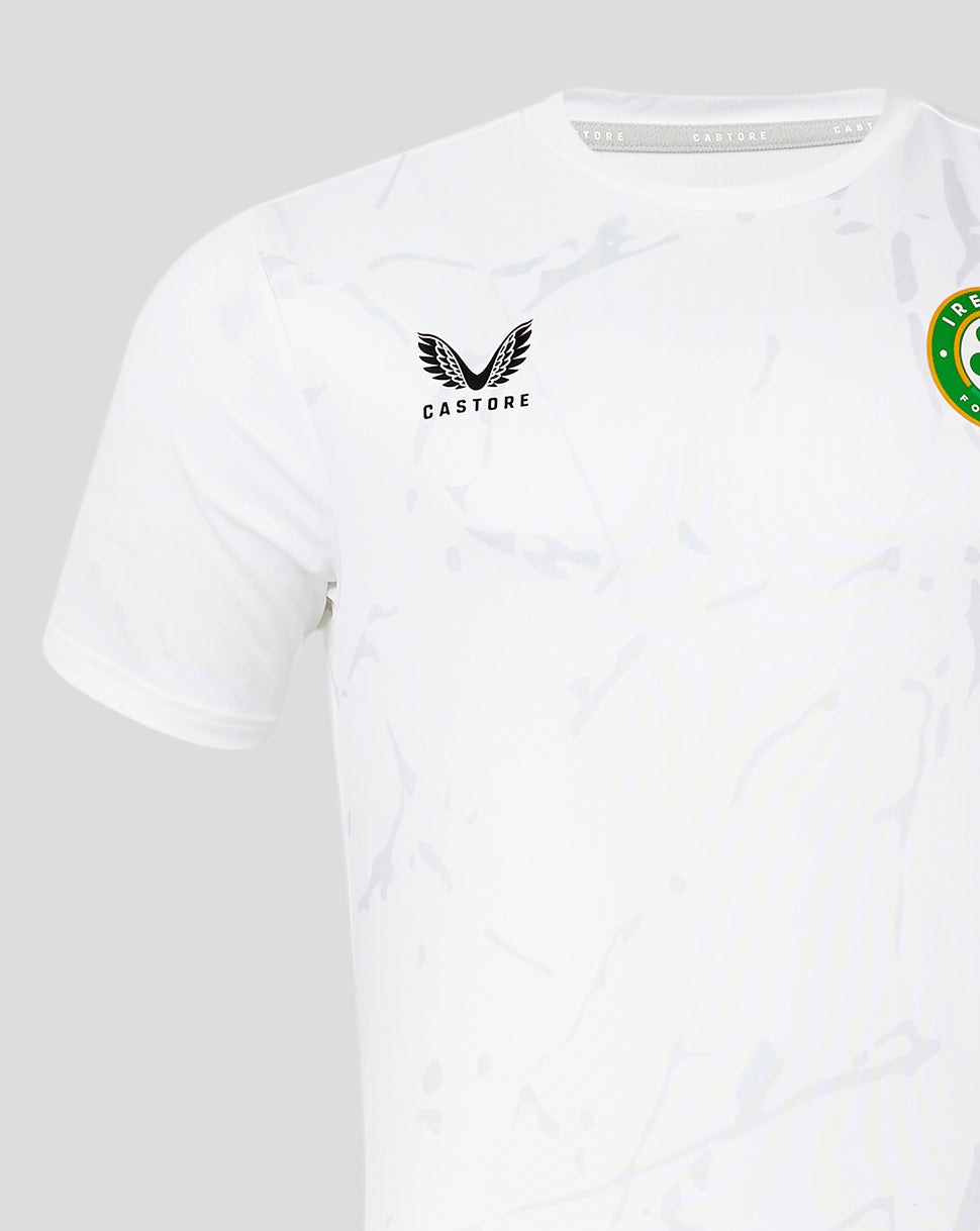 CASTORE FAI COACHES TRAINING T-SHIRT - BRILLIANT WHITE