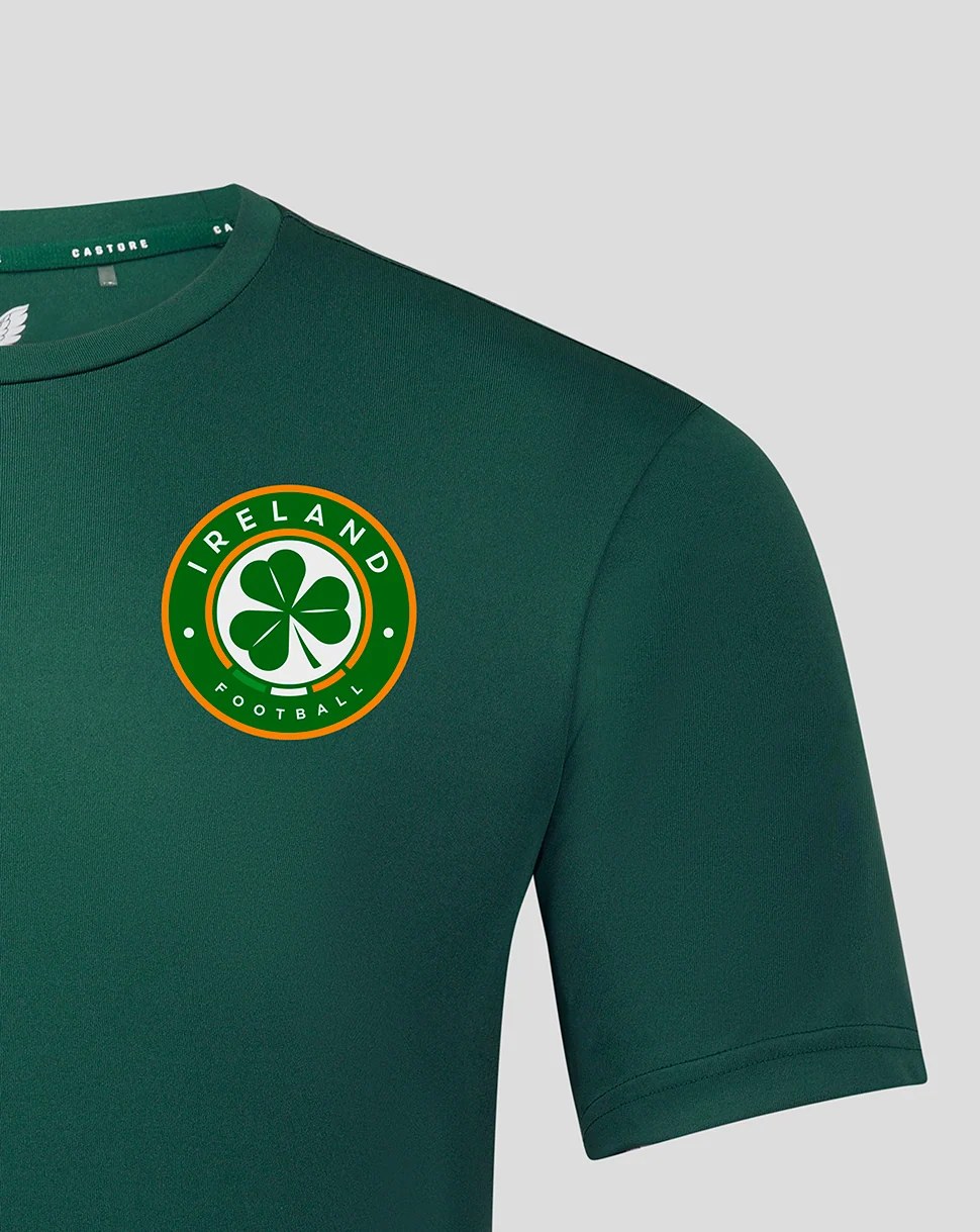 CASTORE FAI PLAYERS TRAVEL T-SHIRT - BOTANICAL GARDEN