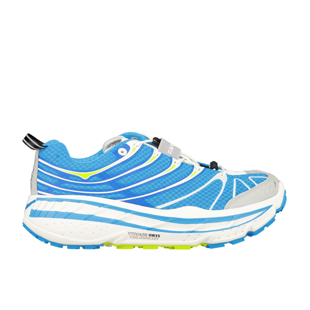 HOKA ONE ONE STINSON EVO OG TRAINERS - SKYWARD BLUE / HOKA CITRUS