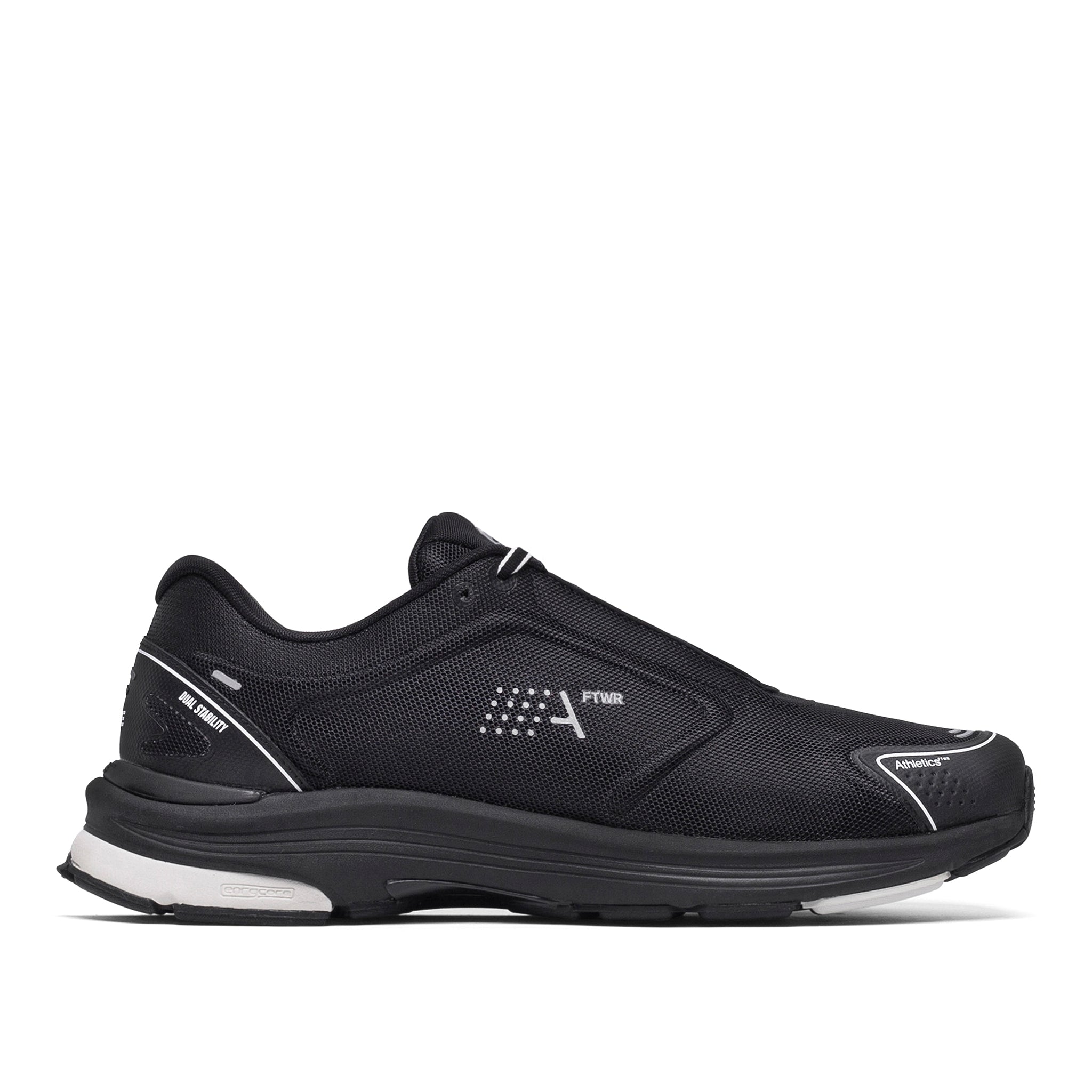 ATHLETICS FTWR ONE REMASTERED TRAINERS - BLACK/GREY RACER