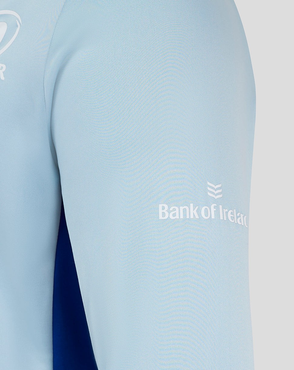 CASTORE LEINSTER PRO PLAYERS FZ HOODY - CERULEAN/ SURF THE WEB