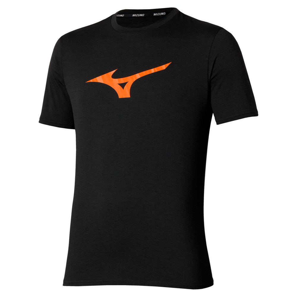 MIZUNO MENS CORE RUNBIRD SS TEE - BLACK