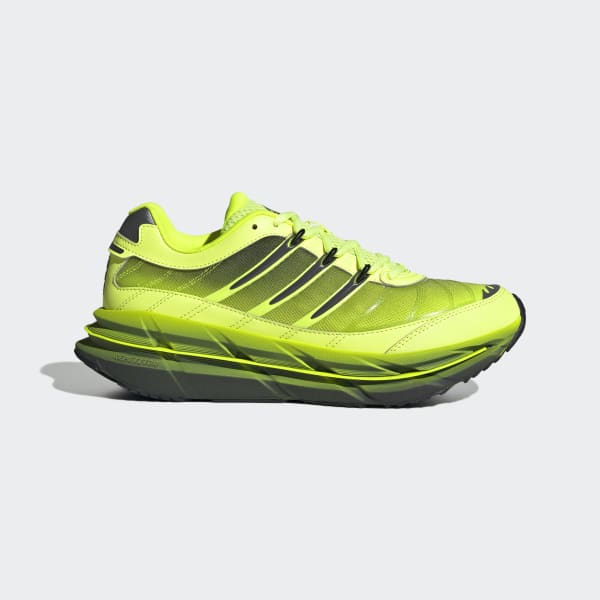 ADIDAS ORIGINALS ADISTAR HRMY TRAINERS - HI-RES YELLOW/IRON METALLIC/CORE BLACK