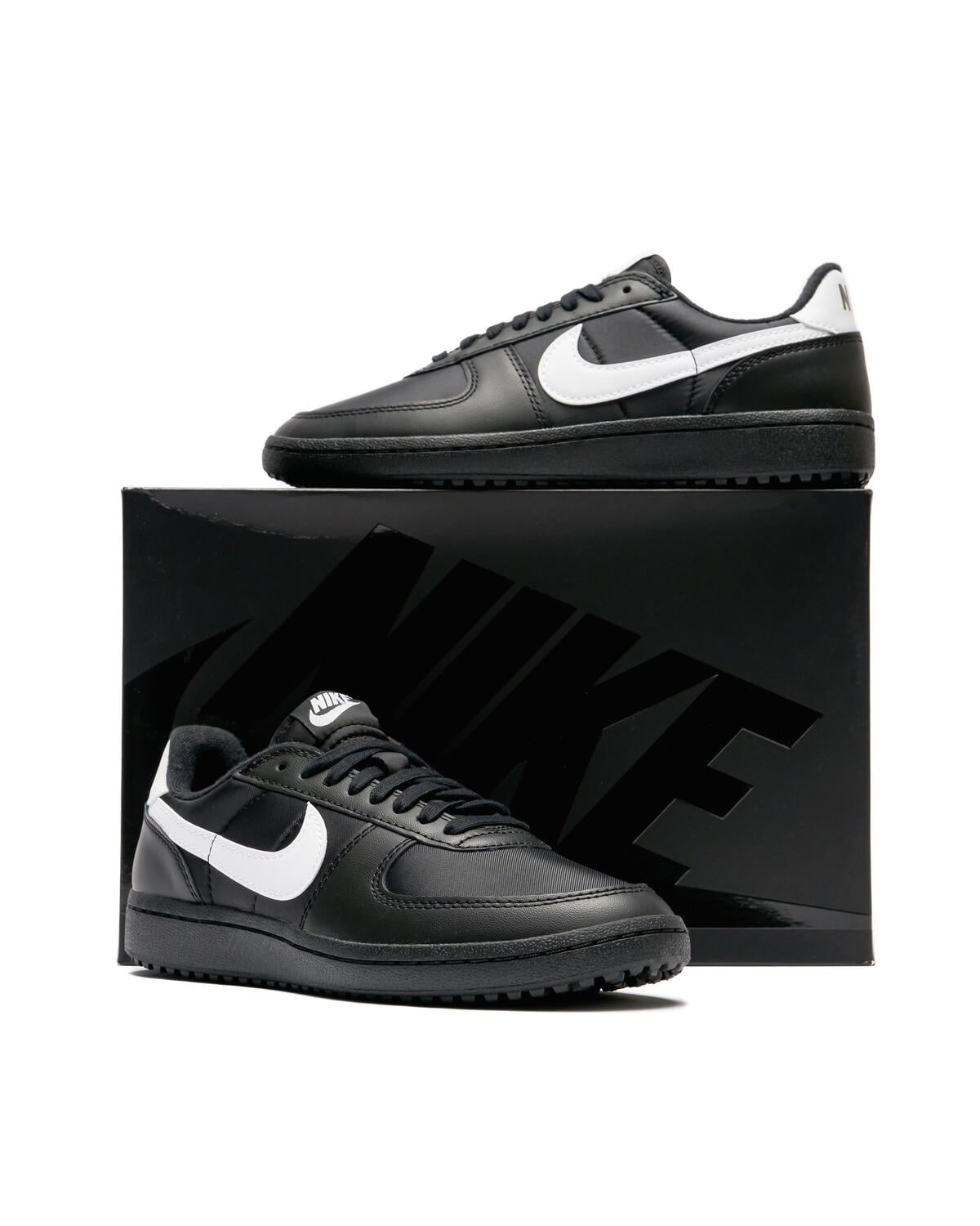 NIKE FIELD GENERAL 82 SP TRAINERS - BLACK/WHITE/BLACK