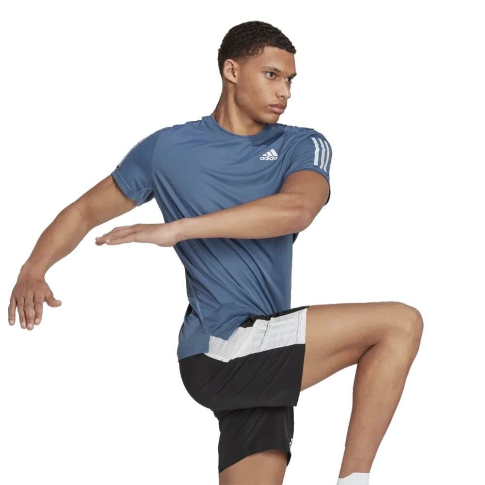 ADIDAS OWN THE RUN TEE - WONDER STEEL