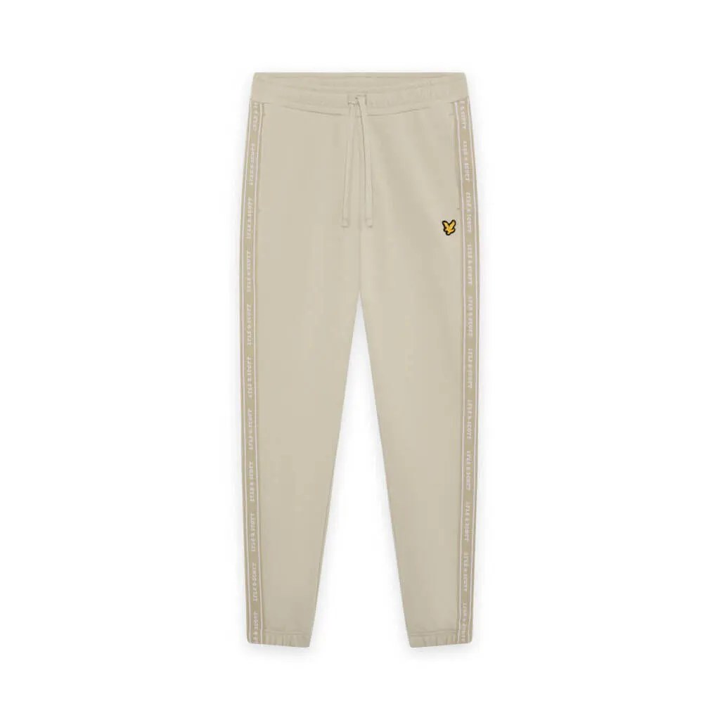 LYLE & SCOTT JACQUARD TAPE JOGGERS - VIADUCT
