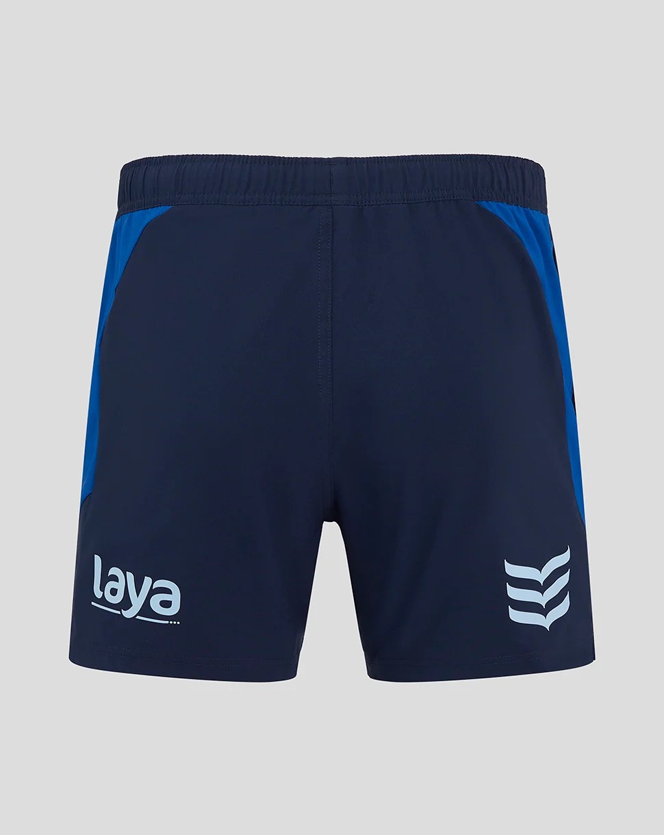 CASTORE LEINSTER PRO PLAYERS TRAINING SHORT - PEACOAT/ SURF THE WEB