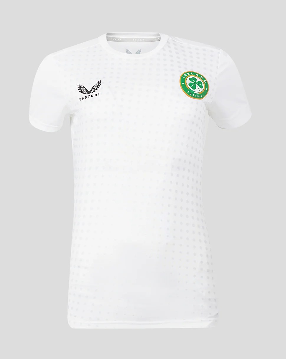 CASTORE FAI AWAY MATCHDAY T-SHIRT WOMENS - BRILLIANT WHITE