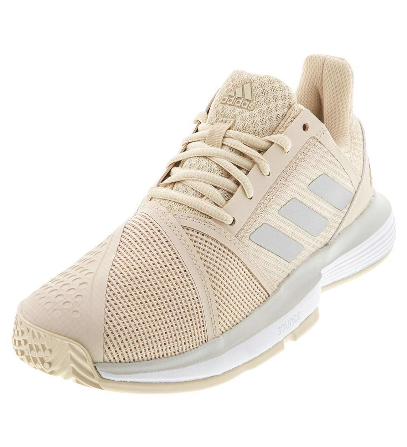 ADIDAS WOMENS COURTJAM BOUNCE TENNIS TRAINERS