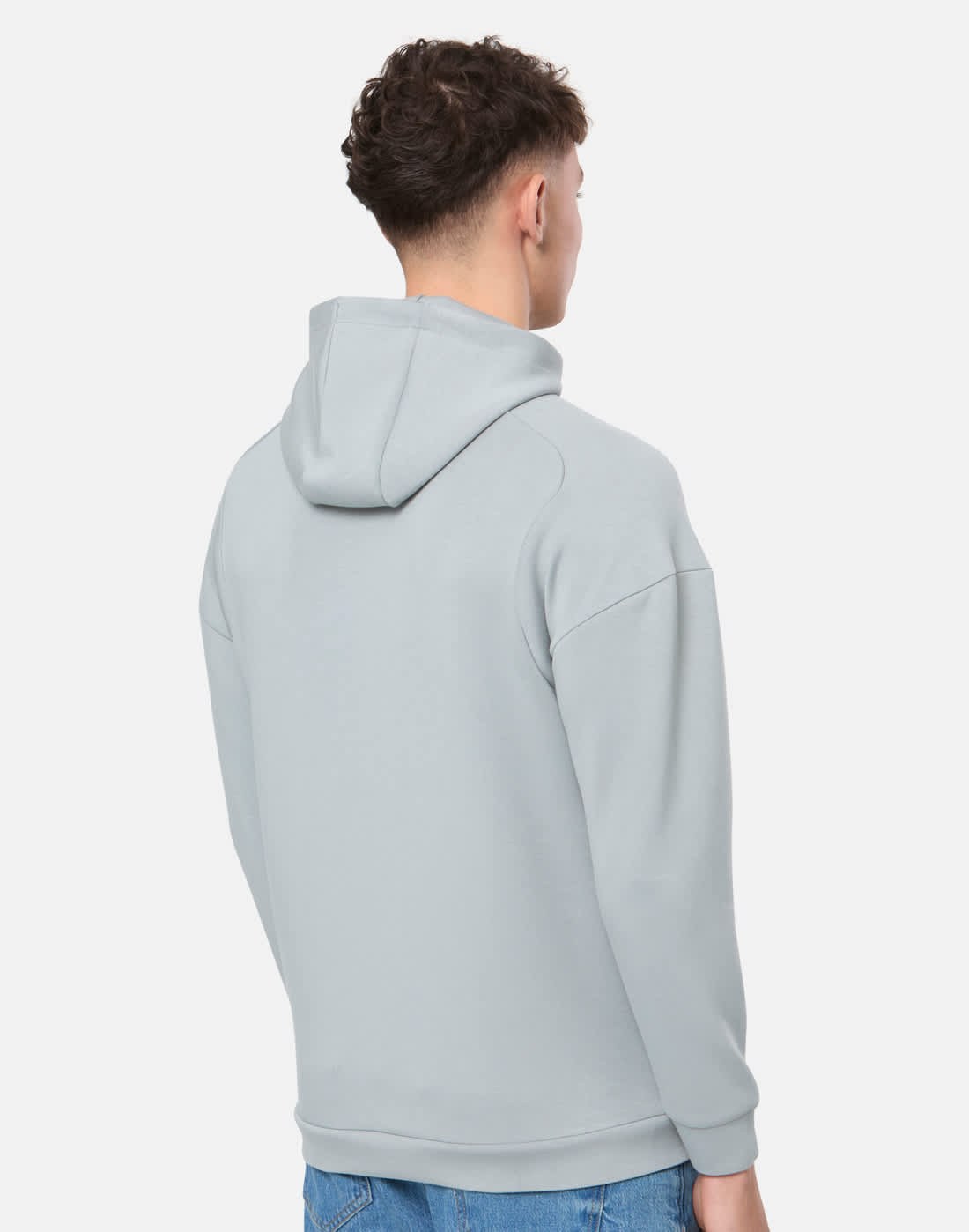 CASTORE LEINSTER TRAVEL OVERHEAD HOODIE - GREY MARL