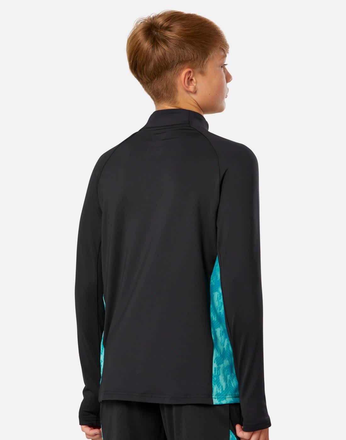 CASTORE LEINSTER PERFORMANCE MIDLAYER TOP JUNIOR - BLUE GRAPHITE/BLUE RADIANCE