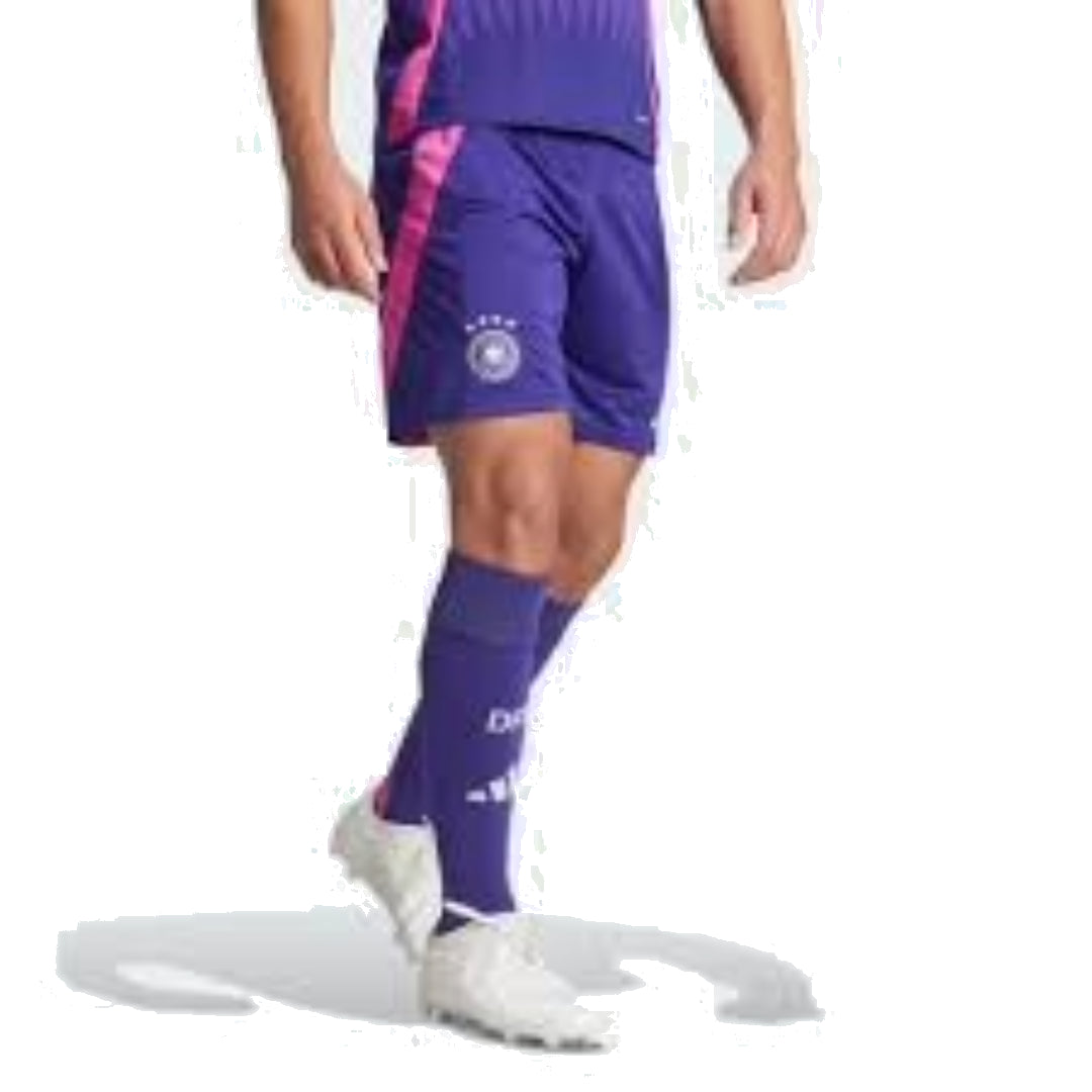 ADIDAS GERMANY 24/26 AWAY SHORTS - PURPLE