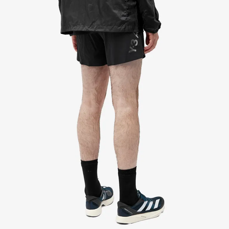 ADIDAS Y-3 MENS RUNNING SHORT     BLACK