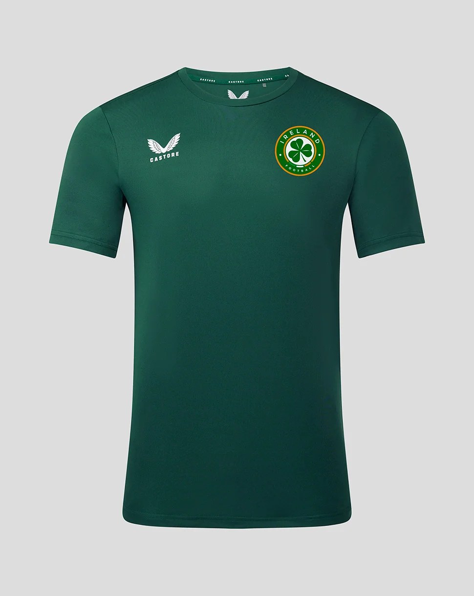 CASTORE FAI PLAYERS TRAVEL T-SHIRT - BOTANICAL GARDEN