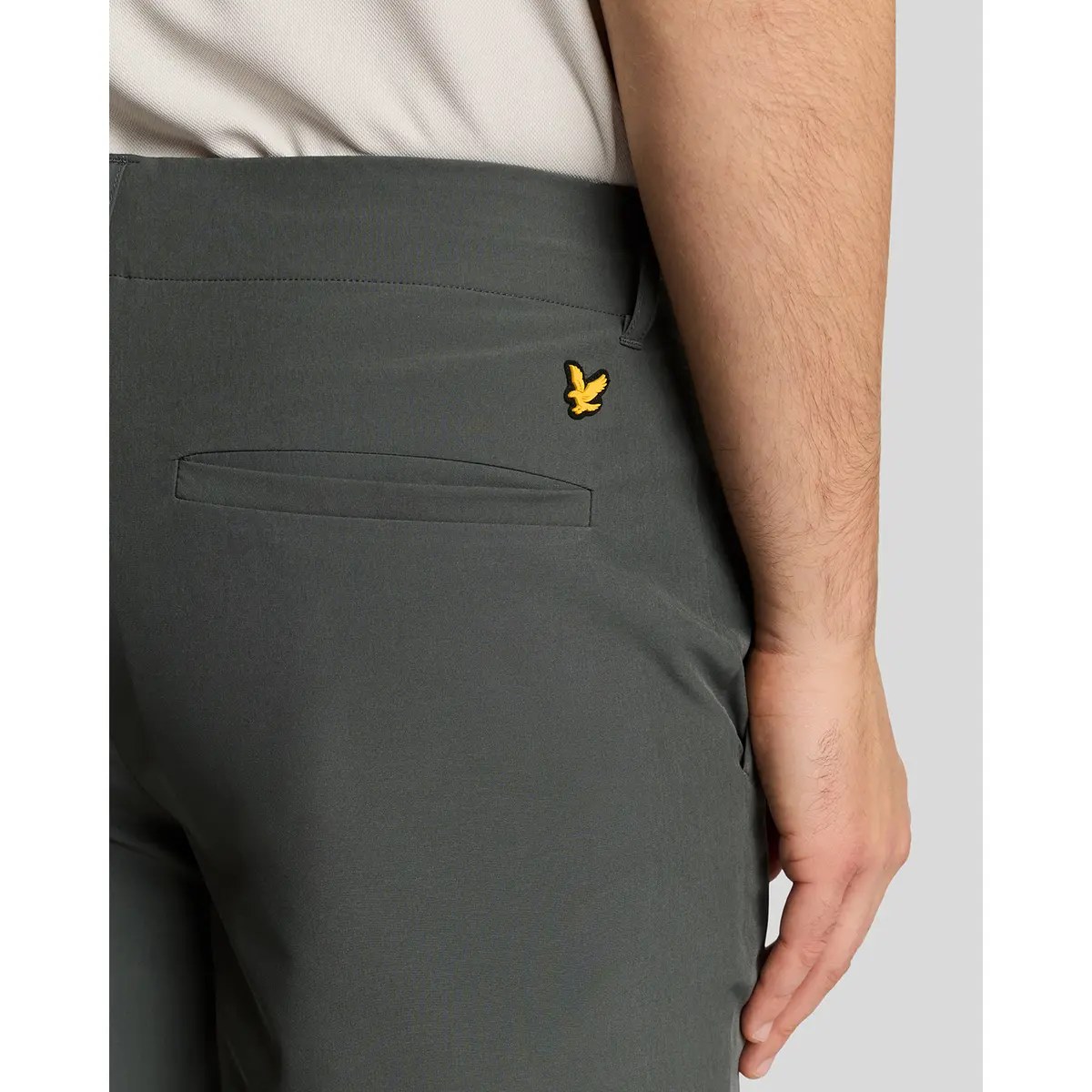 LYLE & SCOTT 5 POCKET GOLF TROUSERS - GRANITE